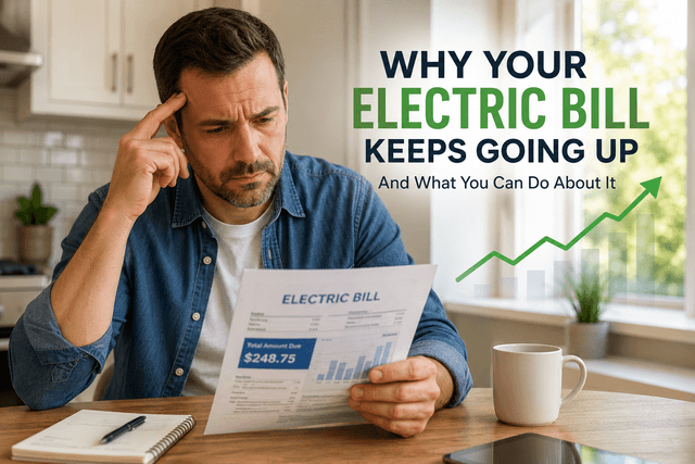 Why your electric bill keeps going up (and what you can do about it)