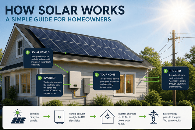 How solar works: A simple guide for homeowners